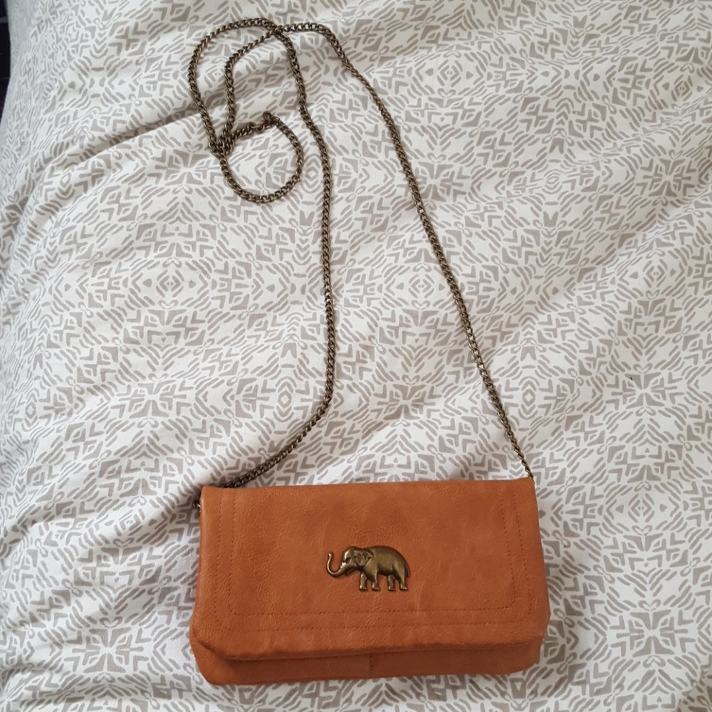 Francescas Elephant Wallet Crossbody